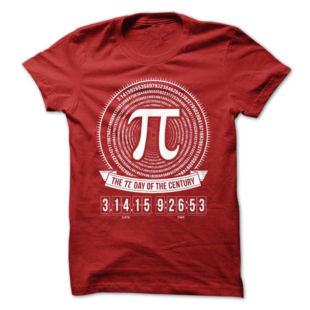 Pi Day 2015 Cool T-shirts