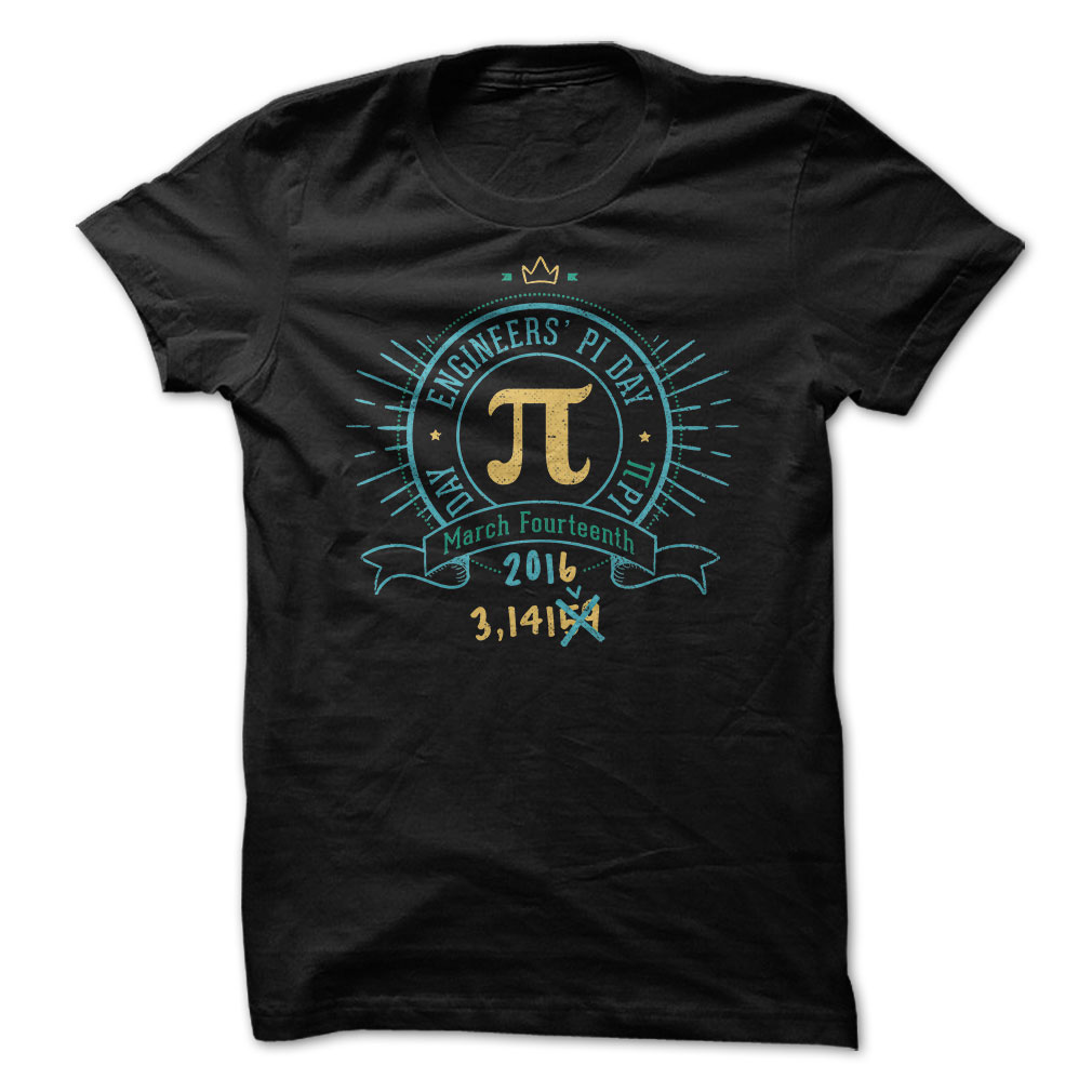 Engineers Pi Day of the Century T-shirt