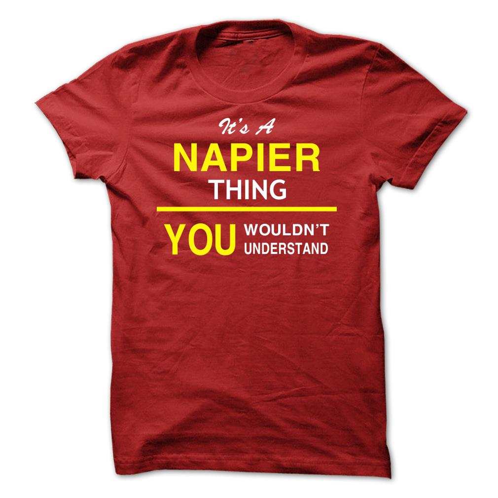 It’s A NAPIER Thing..YOU wouldn’t understand!