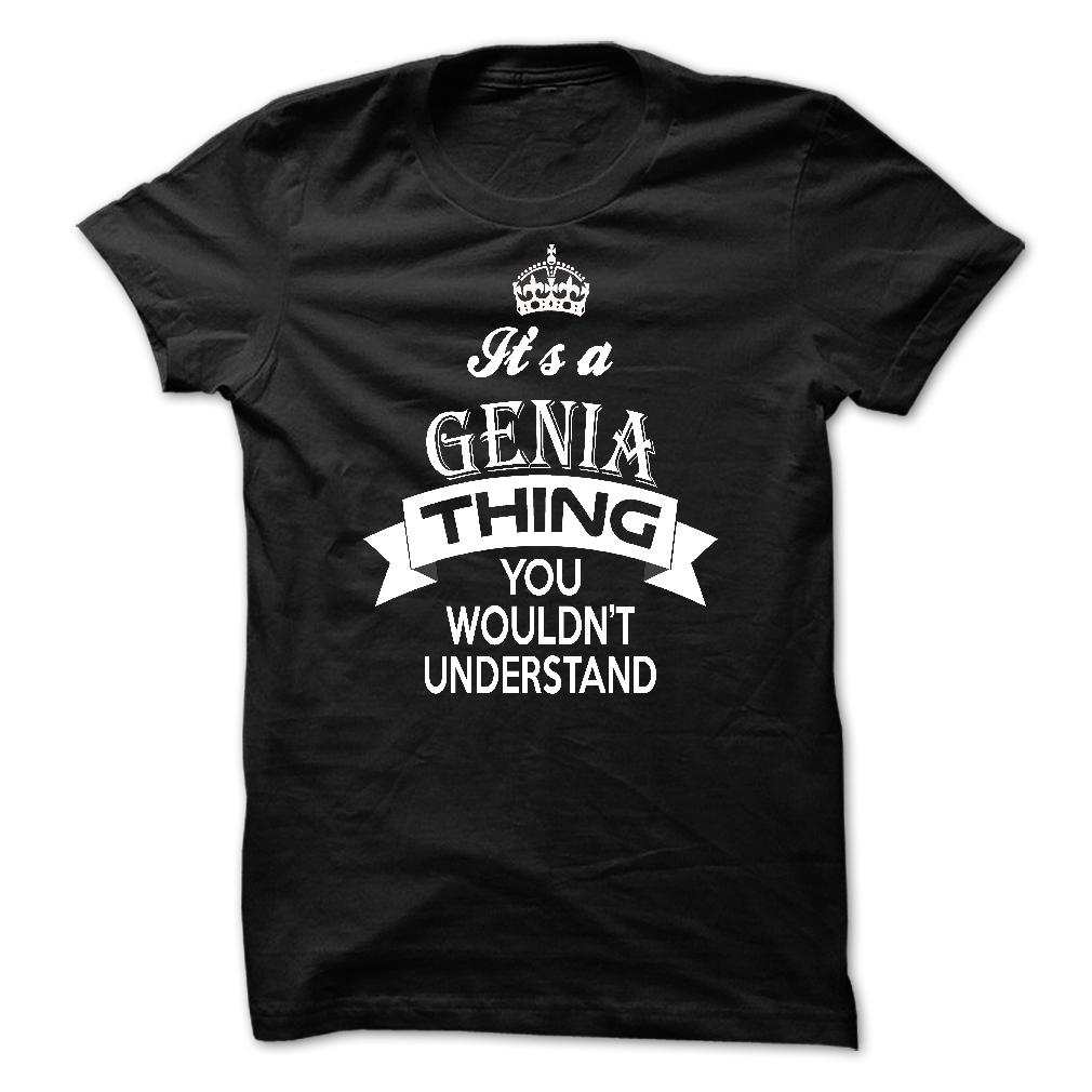 It’s a GENIA thing T-shirt Collection