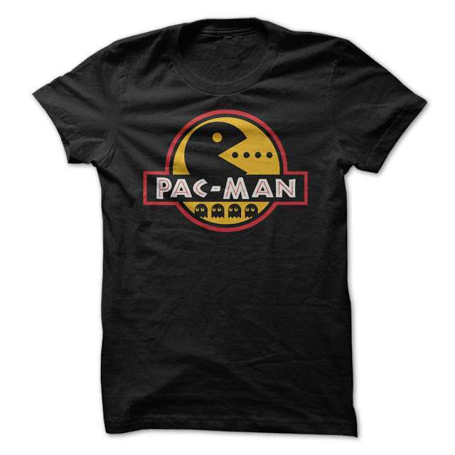 Urassic PAC-MAN T-shirts