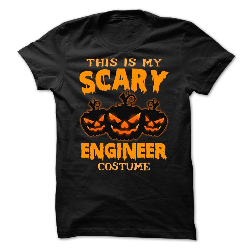 This is my scary Engineer costume Halloween Shirts