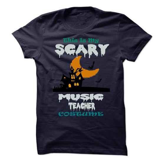 This is my scary Music Teacher costume Shirts