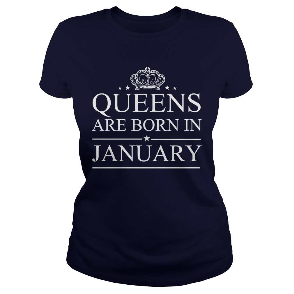 Queens are born in January – Pictures Shirts