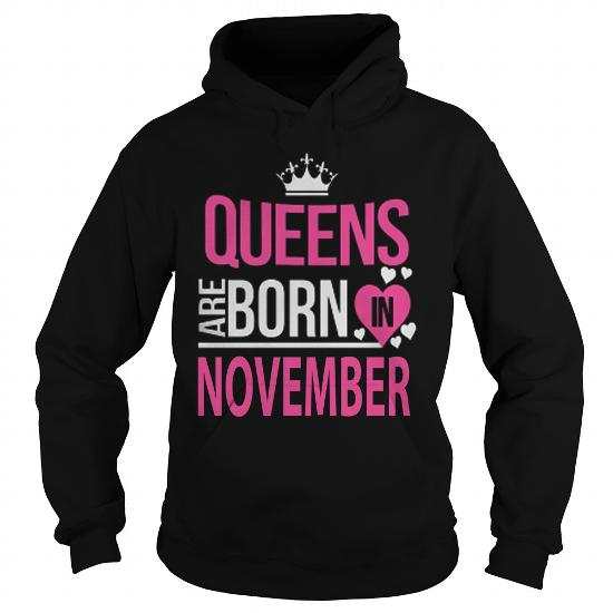 Queens Are Born in November T-Shirt, Hoodie, Legging, V-Neck