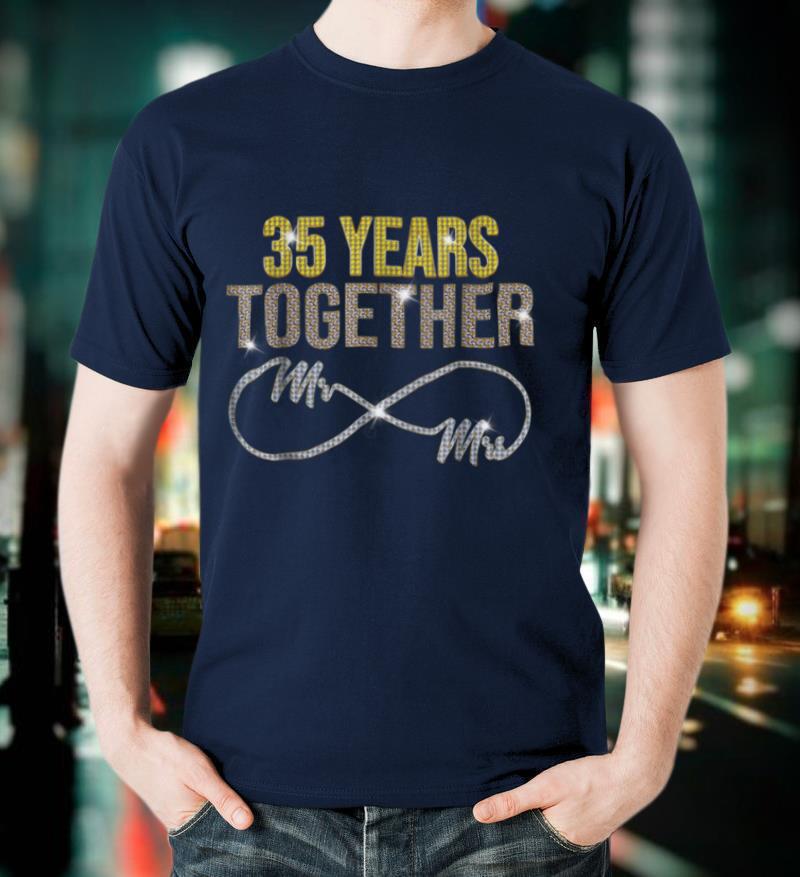 35 Years Anniversary Shirt Gift for Him and Her T Shirt