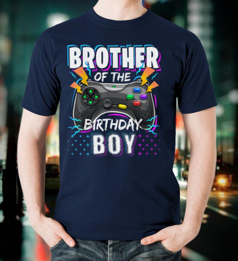 Brother of the Birthday Boy Matching Video Game Birthday T Shirt