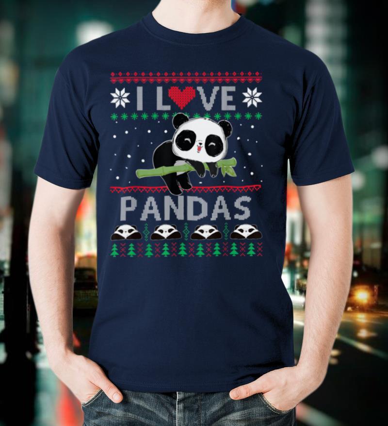 Cute Pandas Ugly Sweater T Shirt