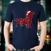 Dachshund Dog Red Plaid Buffalo Christmas Dog Xmas Gift T Shirt