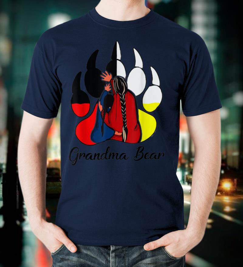 Grandma Bear Native American T-Shirt