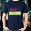 Move in silence made to match Jordan 5 Retro Bel Air T Shirt