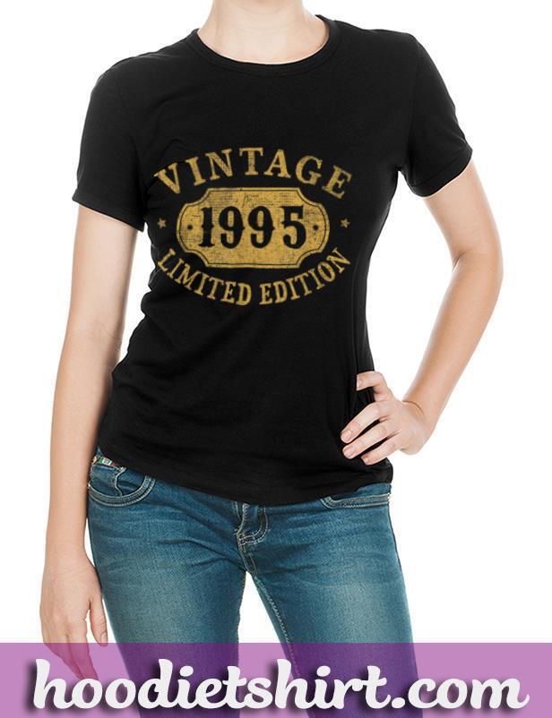 25 years old 25th Birthday Anniversary Gift Limited 1995 T-Shirt