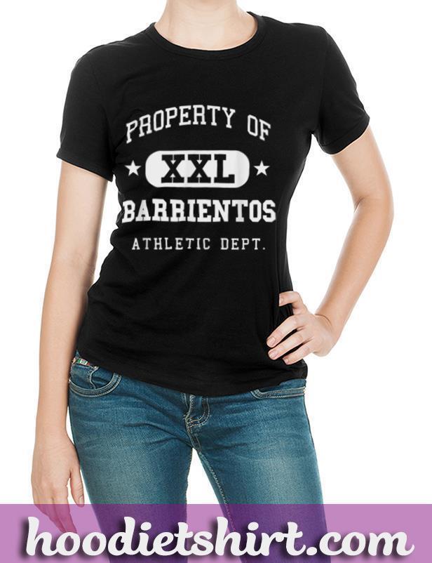 Barrientos Athletic Name Family Vintage Retro Sport Funny T-Shirt