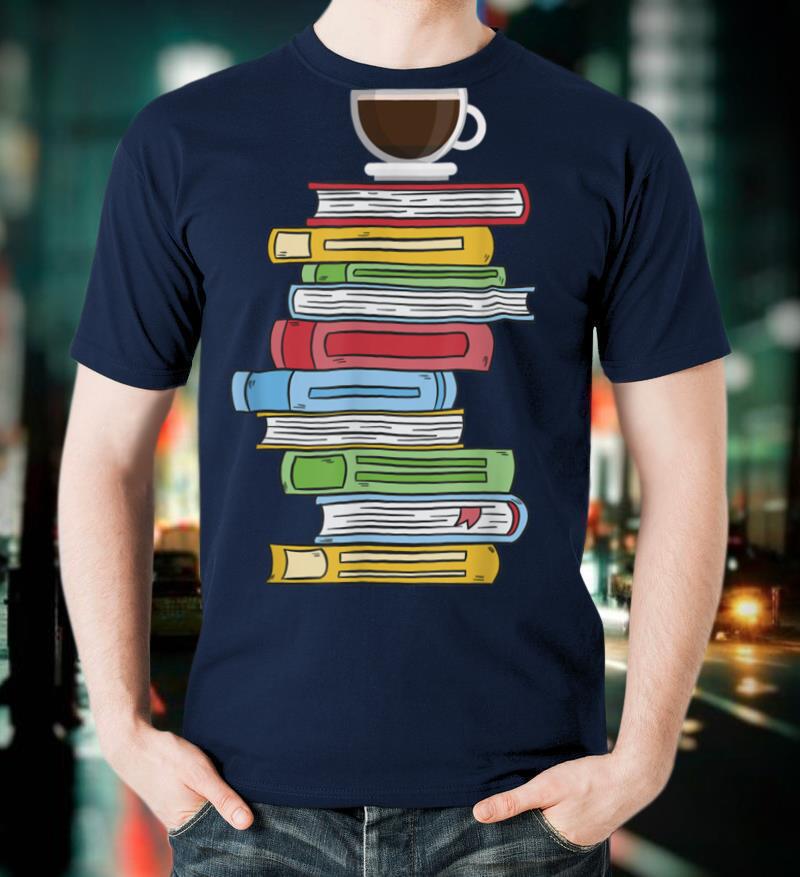 Books & Coffee Reading Literature Education T-Shirt