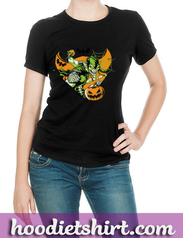 Marvel Green Goblin Pumpkin Bomb Halloween T Shirt