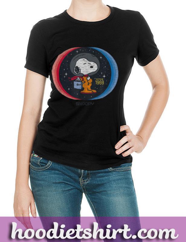 Peanuts Snoopy in Space 1969 T Shirt