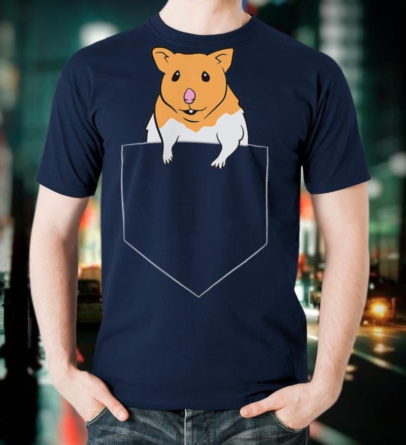 Pocket Hamster Funny Hamster In Pocket T Shirt