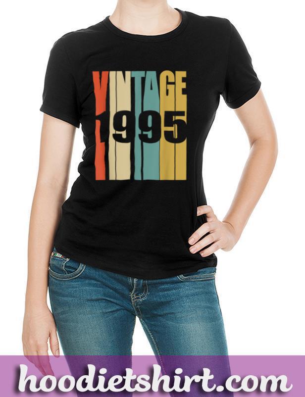 Retro Vintage 1995 T Shirt 26 yrs old Bday 26th Birthday Tee T Shirt