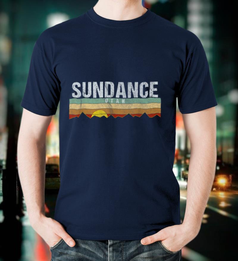 Retro Vintage Sundance Utah Gift T Shirt