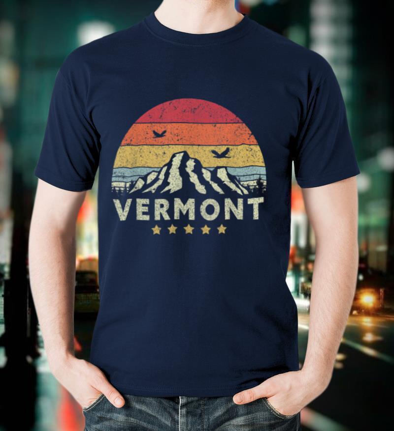 Vermont Shirt. Retro Style VT, USA T-Shirt