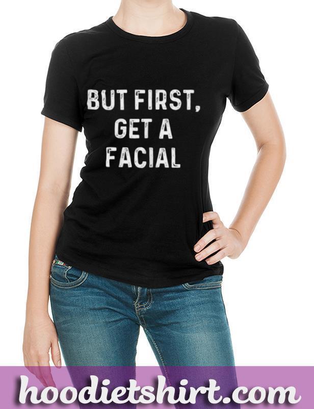 Womens Cute Facial Salon T Shirt For Estheticians