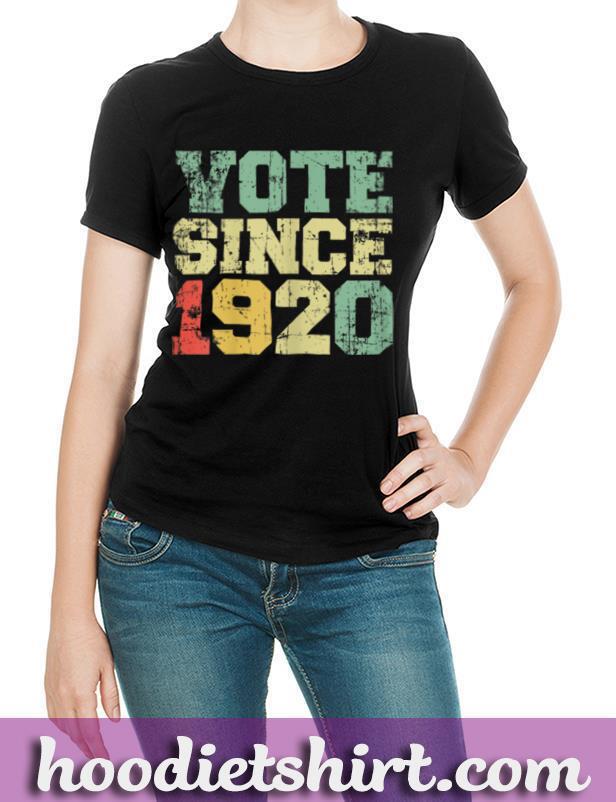 Womens Vintage Vote Since 1920 Womens Right To Vote 19th Amendment T Shirt