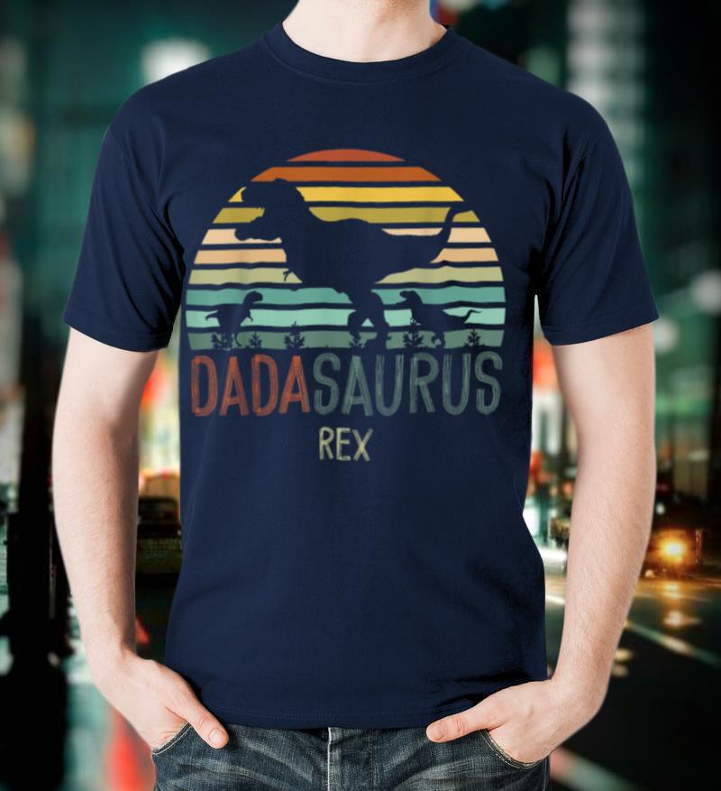 Dadasaurus dad dino, Fathers day gifts Men dinosaur rex T-Shirt