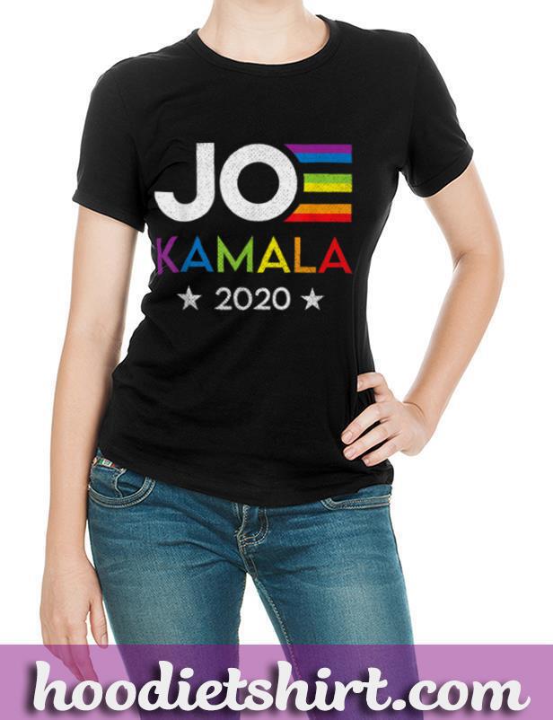 Joe Biden Kamala Harris 2021 Rainbow Gay Pride LGBT Election T-Shirt