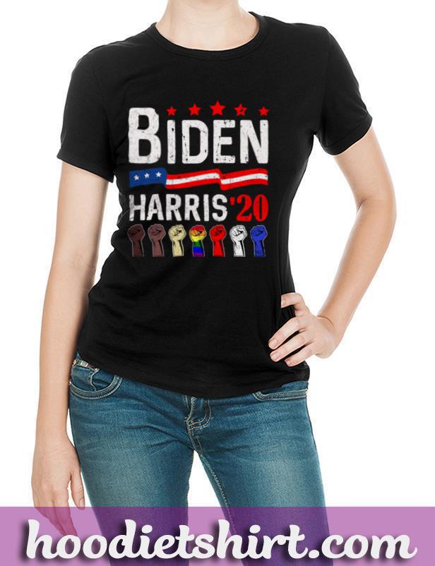 Joe Biden Kamala Harris Anti Racism LGBT Support Sweatshirt