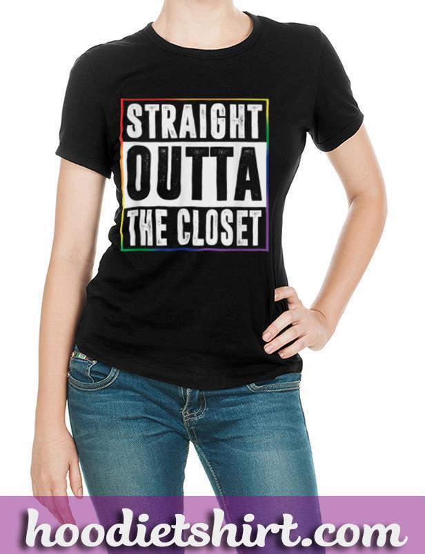 Straight Outta The Closet LGBT T-Shirt