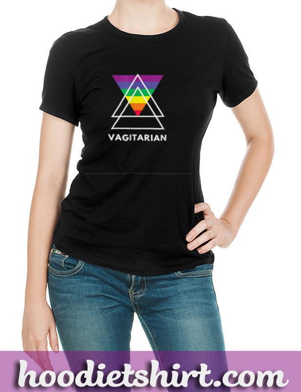 VAGITARIAN Vagitarian Lesbian Queer LGBT Eat Pussy T-Shirt