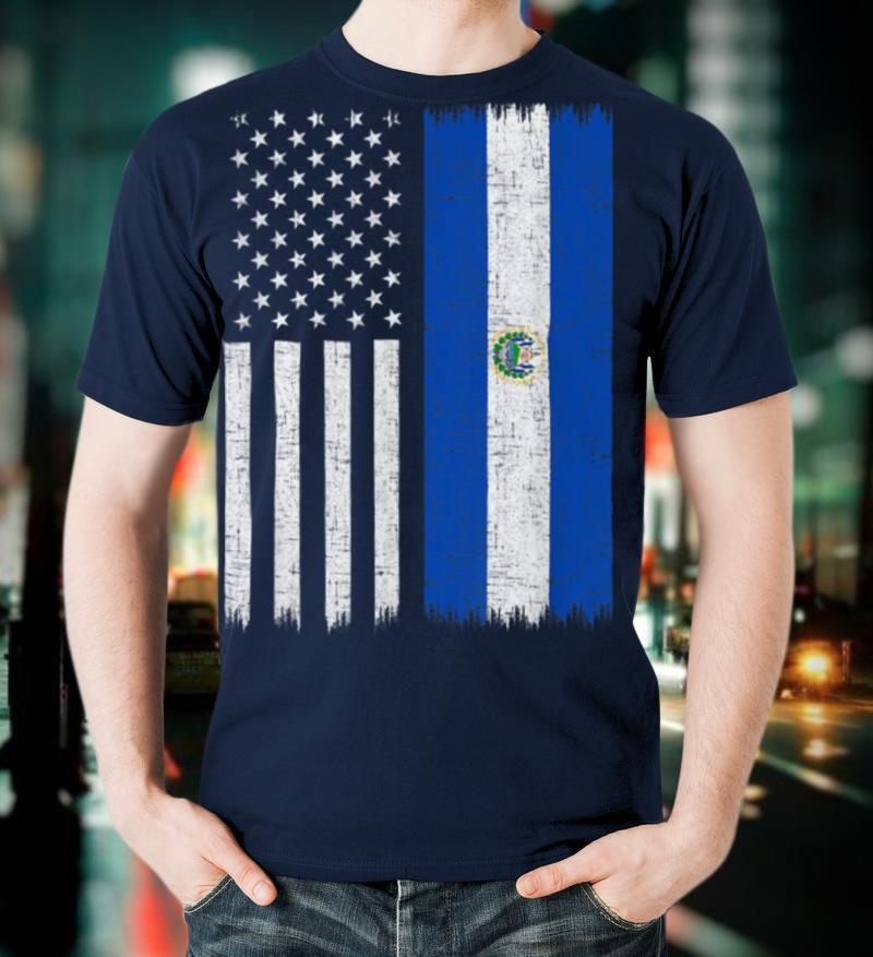 el salvador american Flag, el salvador T-Shirt