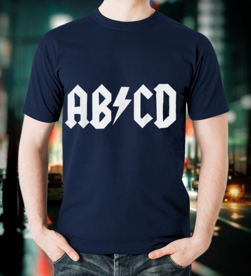 Boys Girls Teachers ABCD Rock Graphic T Shirt back to School