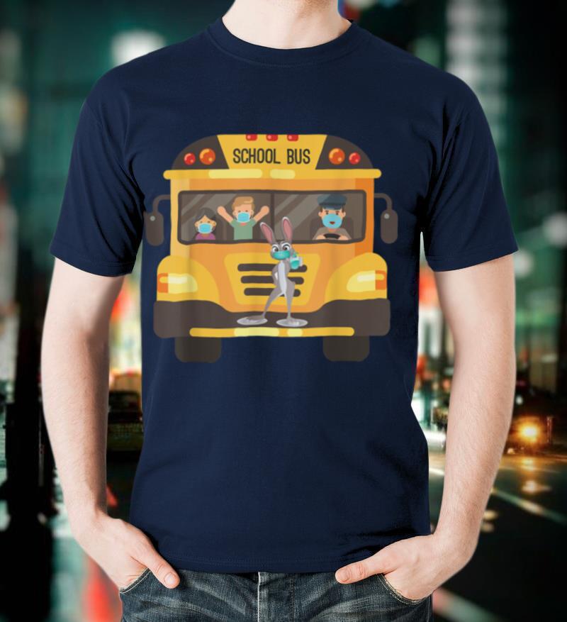 Cant Mask My Love For Students Bus Driver Back To School T-Shirt
