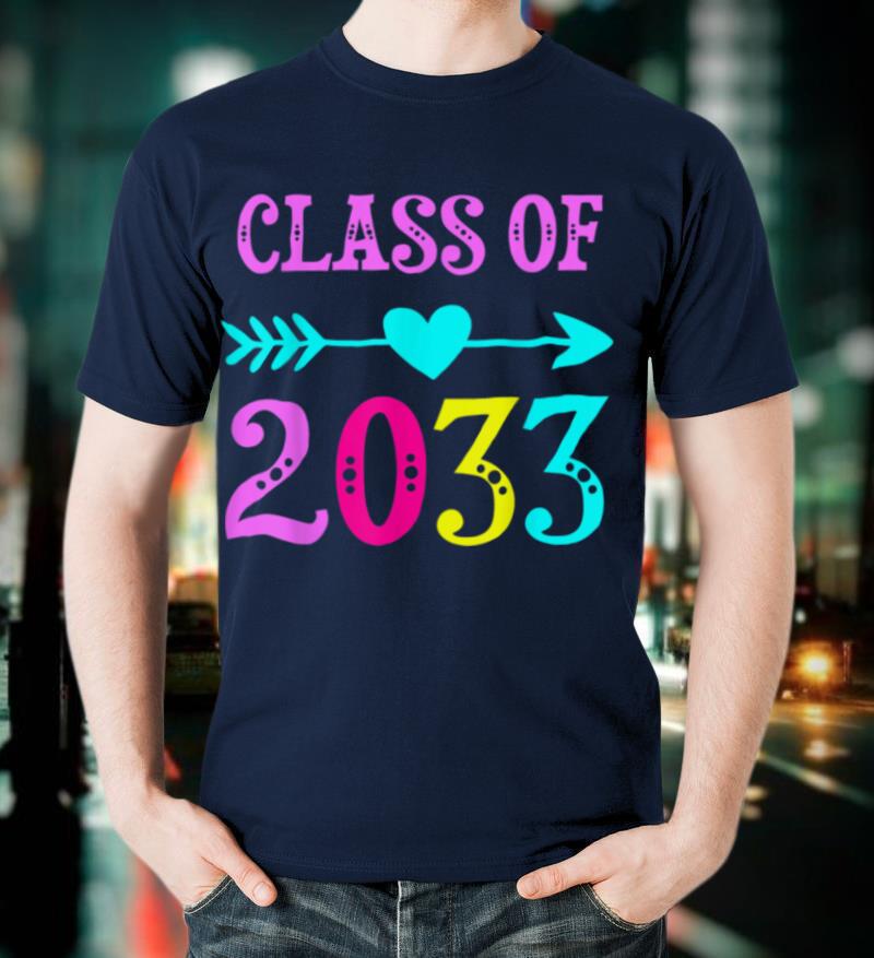 Class Of 2033 Grow With Me T-Shirt For Teachers Students