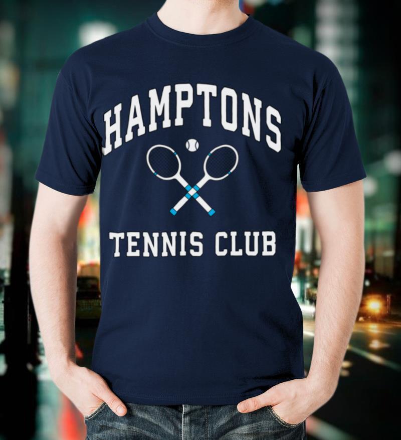 Hamptons Tennis Club Preppy New York Montauk Varsity Sweatshirt