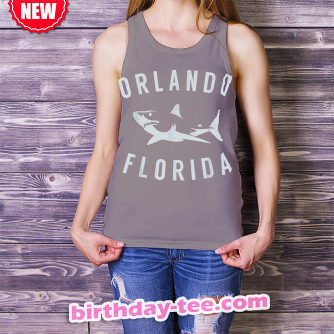 Orlando Florida T Shirt Shark FL Souvenirs