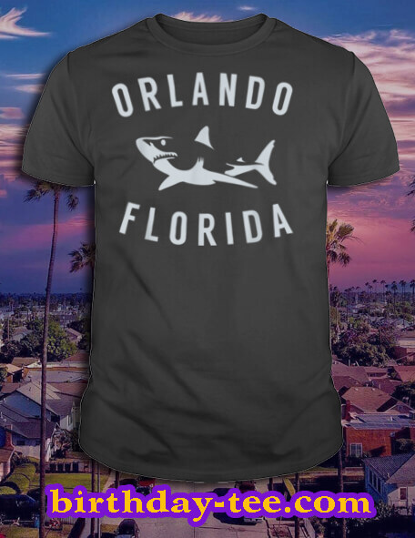 Orlando Florida T Shirt Shark FL Souvenirs