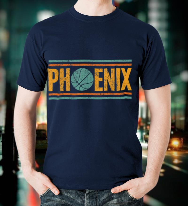 Phoenix Basketball Arizona Vintage Retro T Shirt