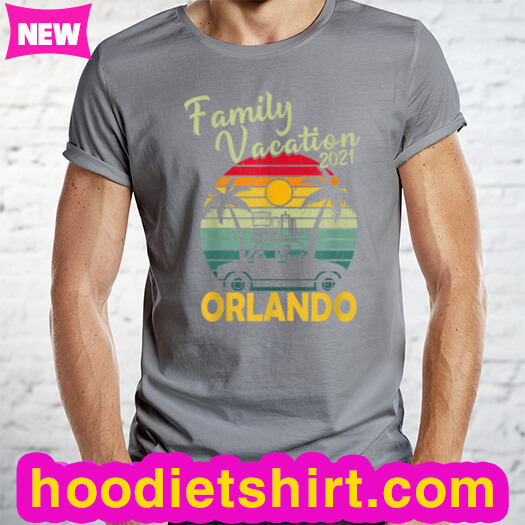 Family Vacation Shirts 2021 Orlando, Florida Car Trip T-Shirt
