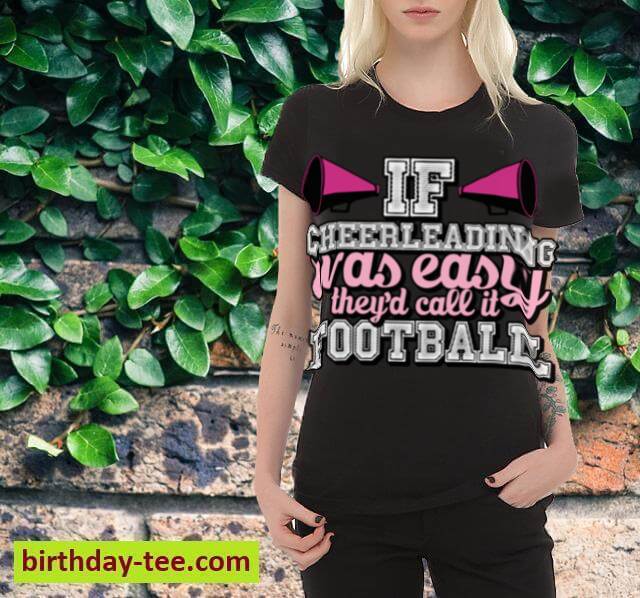 If Cheerleading Was Easy They'd Call It Football Pullover Hoodie