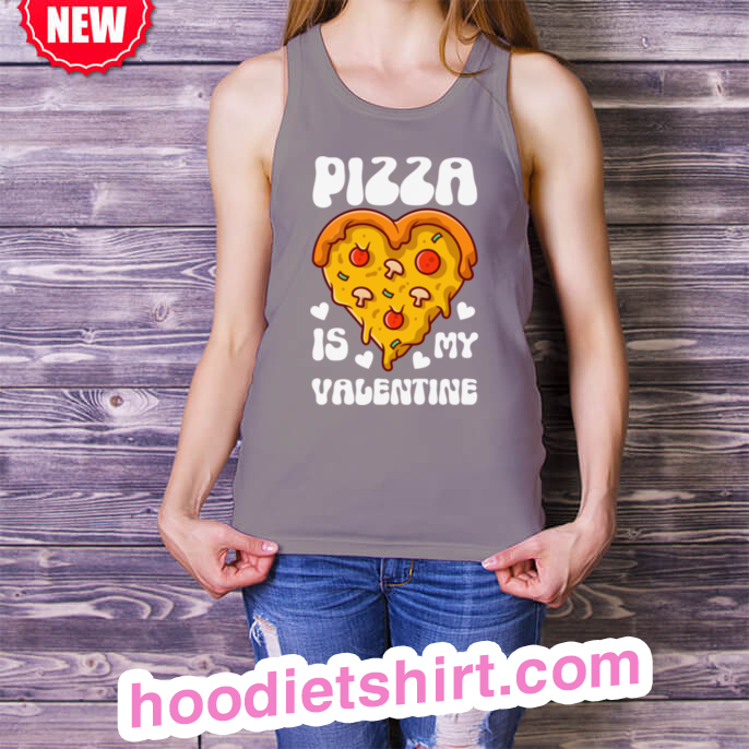 Pizza Is My Valentine Funny Valentines Day Heart Pizza Baker Long Sleeve T-Shirt